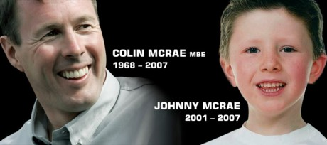Колин Макрей и его сын Джонни.